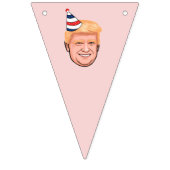 DONALD TRUMP BIRTHDAY VLAGGETJES (Tweede vlag)