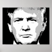 DONALD TRUMP BLOCK DESIGN POSTER (Voorkant)
