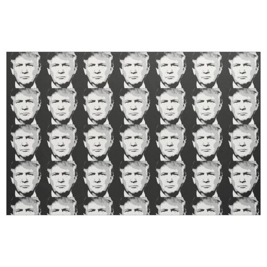 DONALD TRUMP BLOCK DESIGN STOF (Fat Quarter)