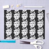 DONALD TRUMP BLOCK DESIGN TISSUEPAPIER (Craft)