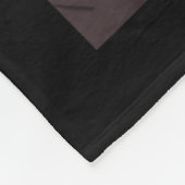 Donald Trump Blowing Bubble Gum Pink Sungles Trump Fleece Deken (Hoek)