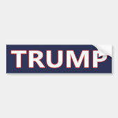 DONALD TRUMP BOLD Bumpersticker #MAGA (Voorkant)