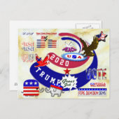 Donald Trump Briefkaart (Voorkant / Achterkant)