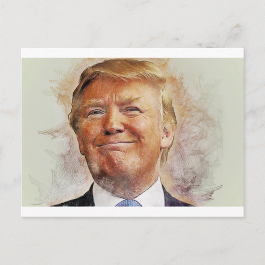 Donald Trump Briefkaart (Voorkant)