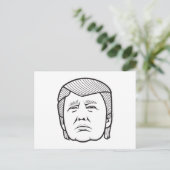 donald trump briefkaart (Staand voorkant)