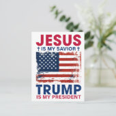 Donald Trump Briefkaart (Staand voorkant)