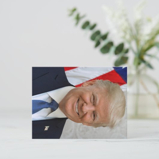 Donald Trump Briefkaart (Staand voorkant)