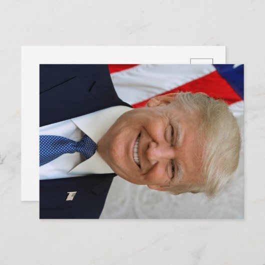 Donald Trump Briefkaart (Voorkant / Achterkant)