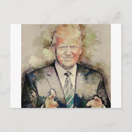 Donald Trump Briefkaart (Voorkant)