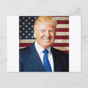 Donald Trump Briefkaart