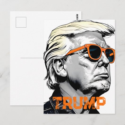 Donald Trump Briefkaart (Voorkant / Achterkant)