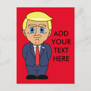 Donald Trump Briefkaart