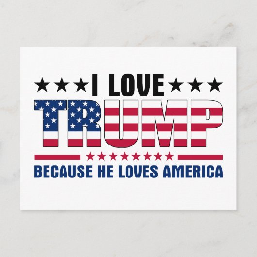 Donald Trump Briefkaart (Voorkant)