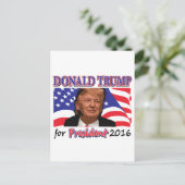 Donald Trump Briefkaart (Staand voorkant)