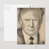Donald Trump Briefkaart (Voorkant / Achterkant)