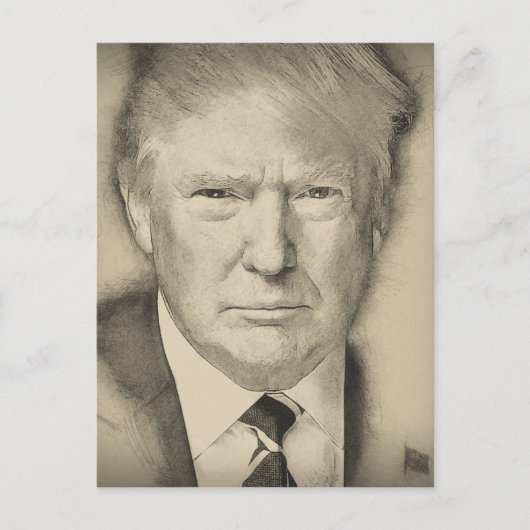 Donald Trump Briefkaart (Voorkant)