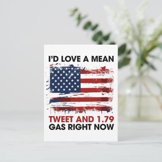 Donald Trump Briefkaart (Staand voorkant)