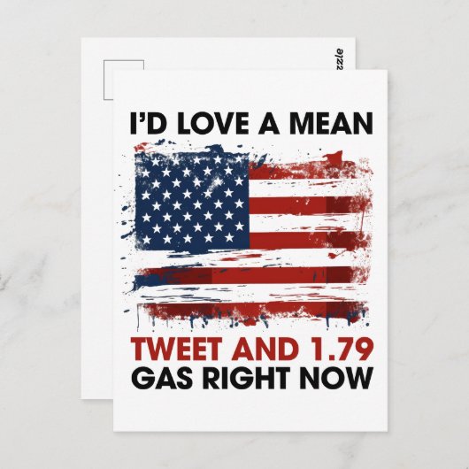 Donald Trump Briefkaart (Voorkant / Achterkant)