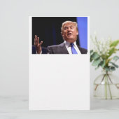 Donald Trump Briefpapier (Staand voorkant)