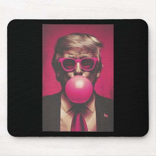 Donald Trump Bubble Gum 2024 Muismat (Voorkant)