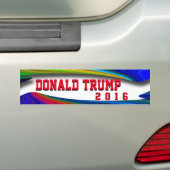 Donald Trump Bumpersticker (Op auto)