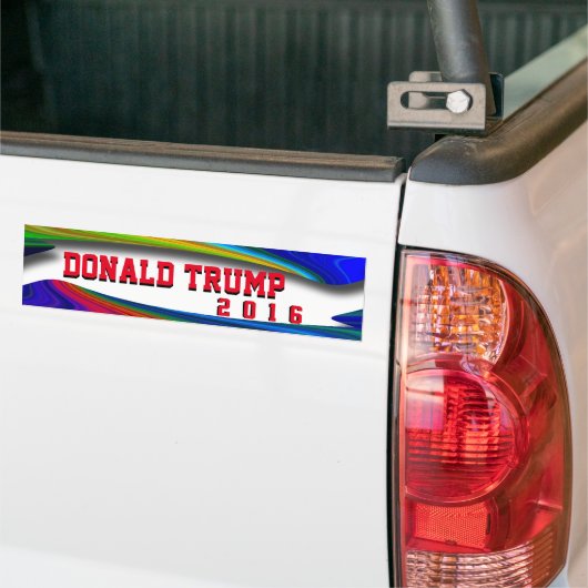 Donald Trump Bumpersticker (Op Truck)