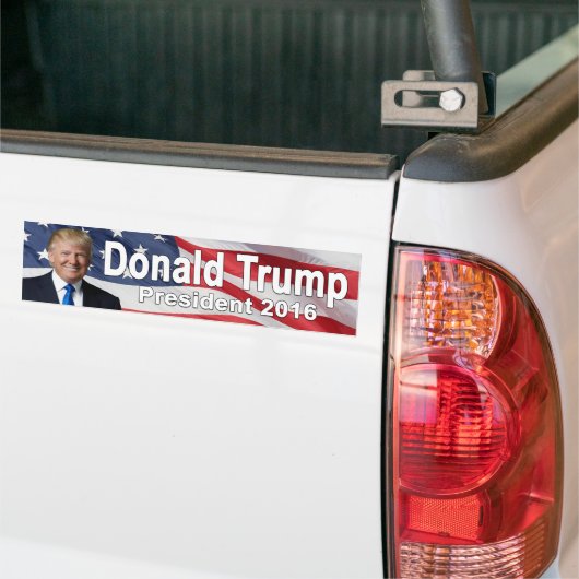Donald Trump Bumpersticker (Op Truck)