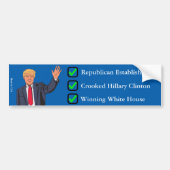 Donald Trump Bumpersticker (Voorkant)