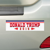 Donald Trump Bumpersticker (Op auto)