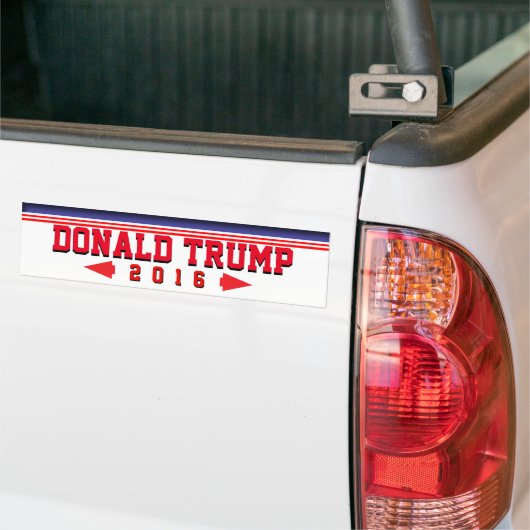 Donald Trump Bumpersticker (Op Truck)