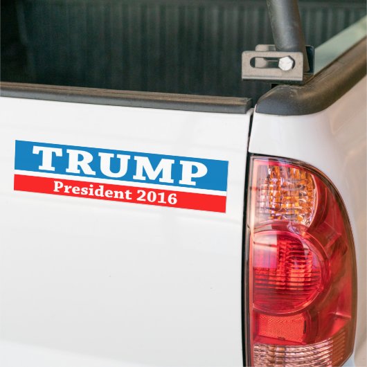Donald Trump Bumpersticker (Op Truck)
