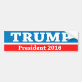 Donald Trump Bumpersticker (Voorkant)