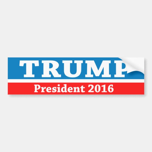 Donald Trump Bumpersticker (Voorkant)