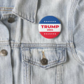 Donald Trump Button 2024 (In situ)