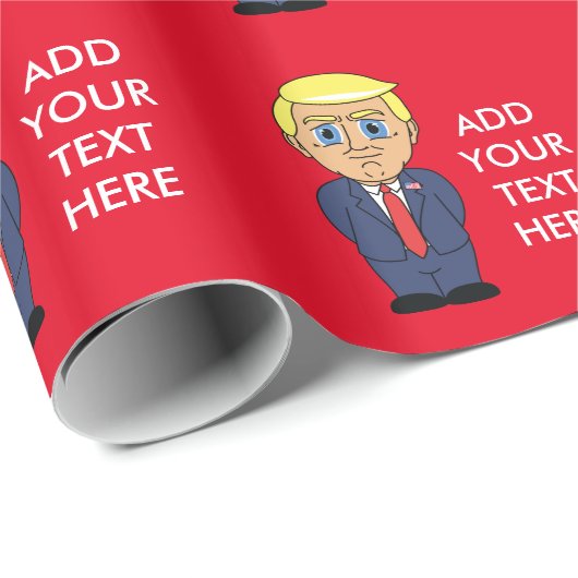 Donald Trump Cadeaupapier (Rol Hoek)