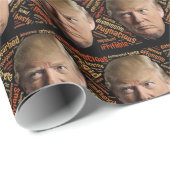 Donald Trump Cadeaupapier (Rol Hoek)