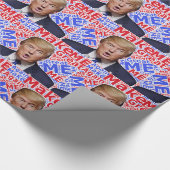 Donald Trump Cadeaupapier (Hoek)