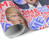 Donald Trump Cadeaupapier (Rol Hoek)