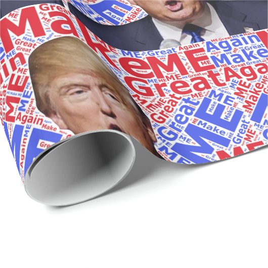 Donald Trump Cadeaupapier (Rol Hoek)