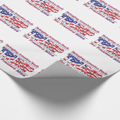 Donald Trump Cadeaupapier (Hoek)