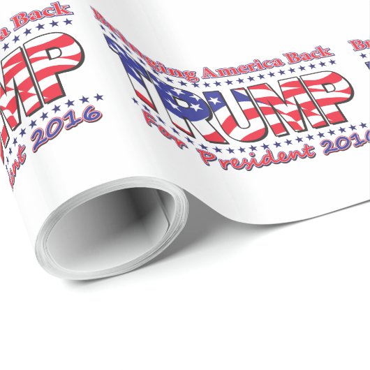 Donald Trump Cadeaupapier (Rol Hoek)