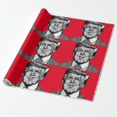DONALD TRUMP CADEAUPAPIER (Uitgerold)