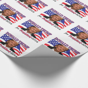 Donald Trump Cadeaupapier