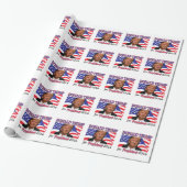 Donald Trump Cadeaupapier (Uitgerold)