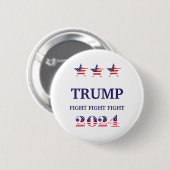 Donald Trump Campaign Button (Voorkant /achterkant)
