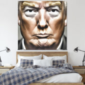 Donald Trump Canvas (Insitu (Slaapkamer))