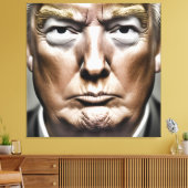 Donald Trump Canvas (Insitu (Woonkamer))
