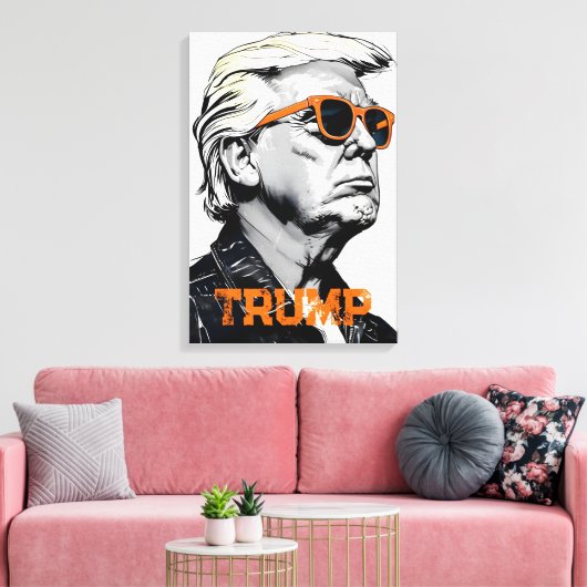 Donald Trump Canvas Afdruk (Insitu (Woonkamer))