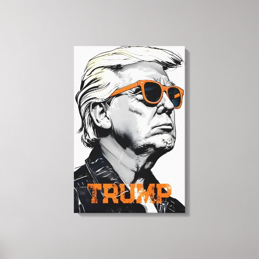 Donald Trump Canvas Afdruk (Voorkant)