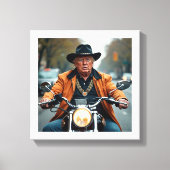 Donald Trump Canvas Afdruk (Voorkant)